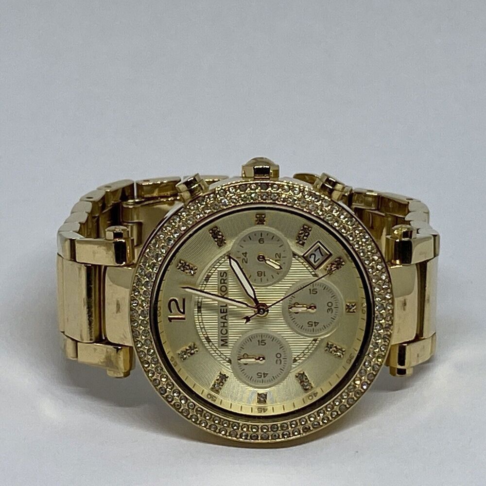 Michael Kors Parker MK5354 Women Stainless Steel Analog Dial Quartz Watch XR652 - Picture 7 of 12